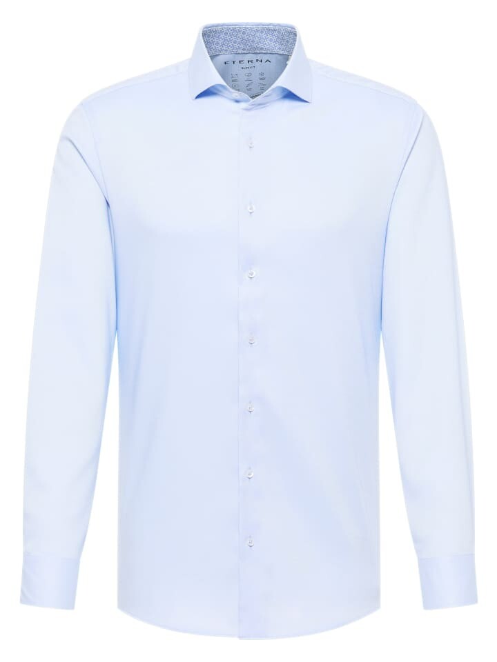 

Рубашка Eterna SLIM FIT, голубой