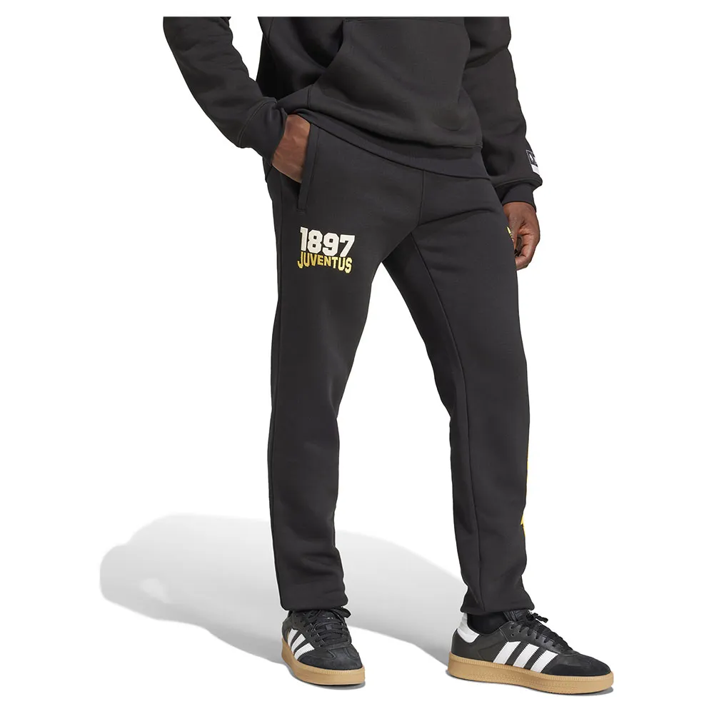 Брюки adidas Juventus VRCT, черный — фото 4