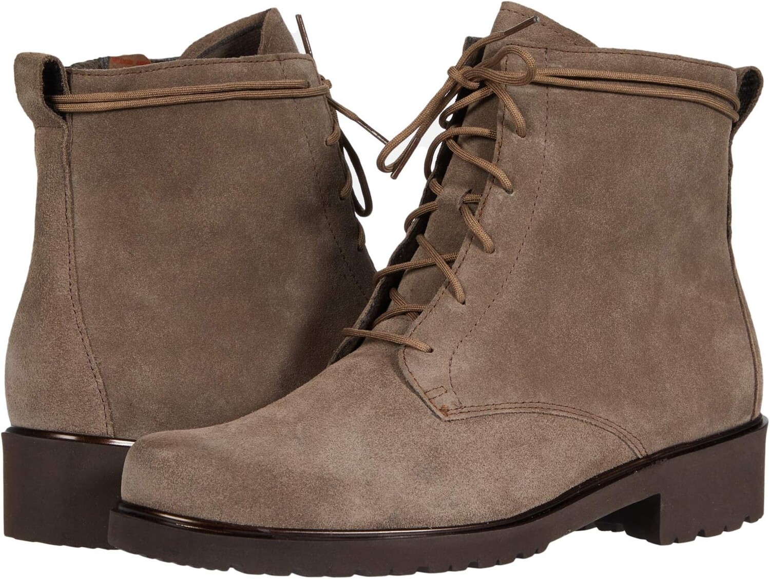 

Ботинки на шнуровке Finnley Munro, цвет Taupe Suede/Metallic Welt