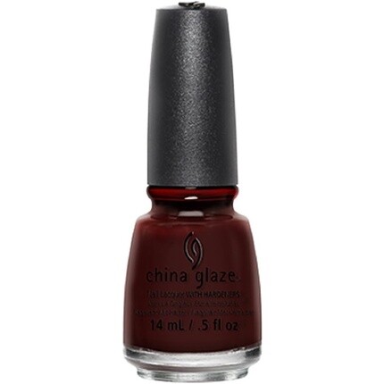 

Лак для ногтей China Glaze Drastic Promise с отвердителями, 14 мл, темно-бордовый крем
