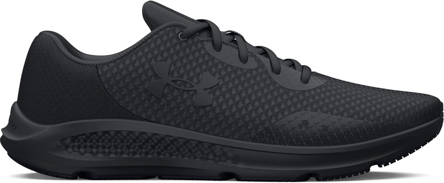 

Under Armour мужские кроссовки Charged Pursuit 3 для бега, (002) Black/Black
