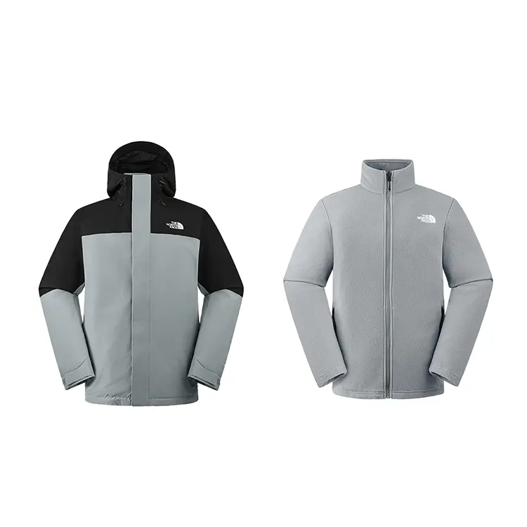 

Мужская водонепроницаемая, ветрозащитная, дышащая и утепленная ветровка SANGRO FW25 The North Face, k1c/cosmic черный/серый