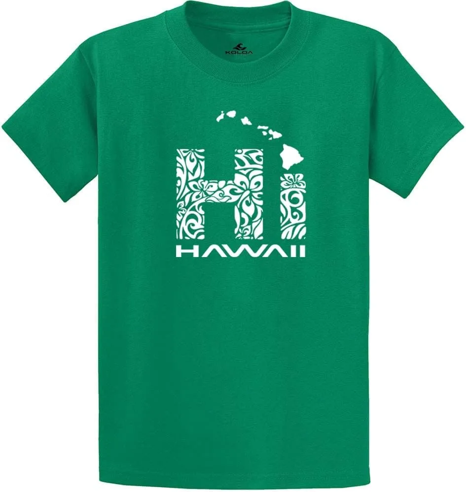 

Футболка Joe's USA Koloa Surf Hawaiian Islands Tribal Hi Hawaii
