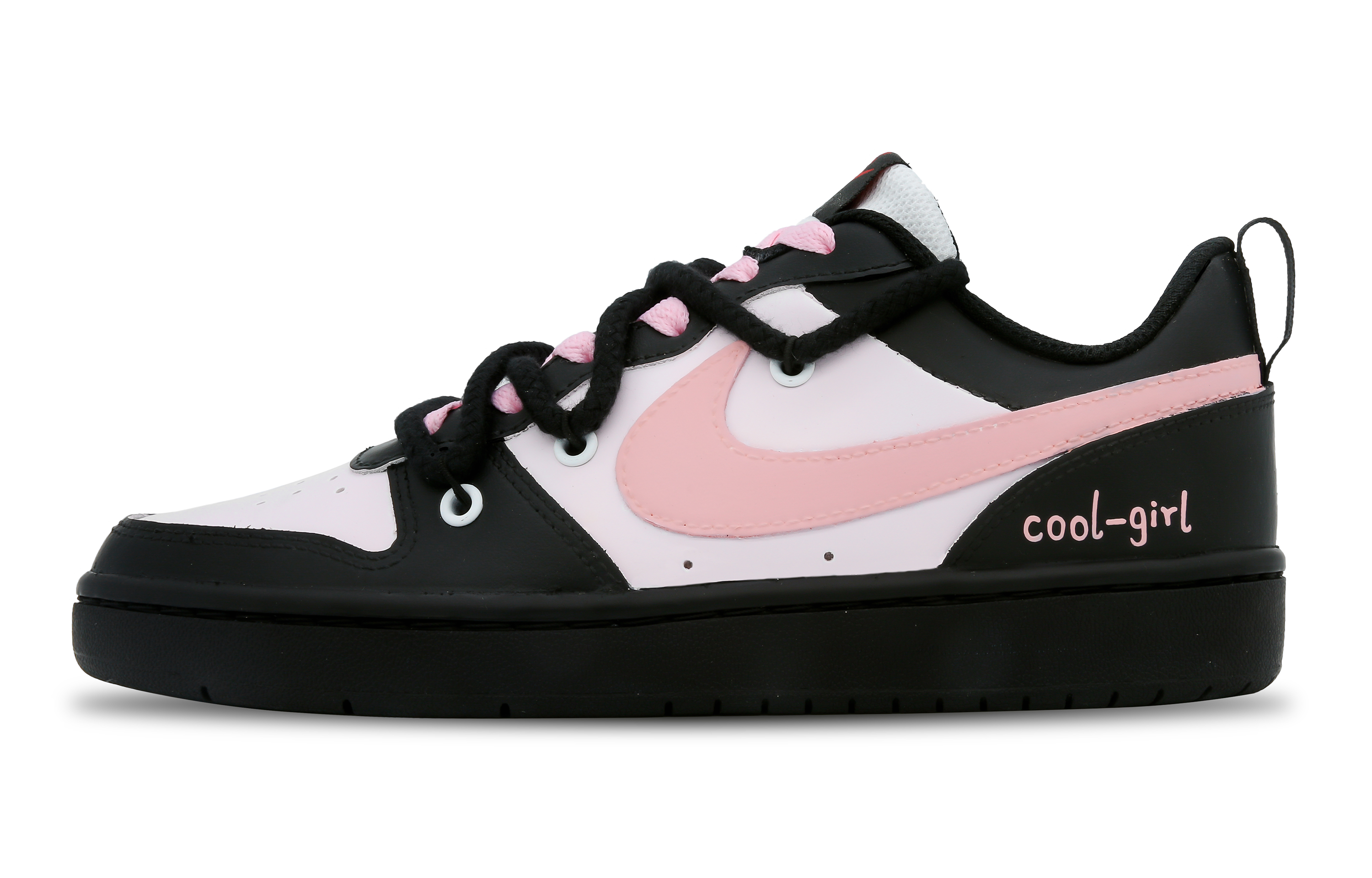 

Кроссовки Nike Court Borough Series Skateboard Shoes Women's Low-Top Pink