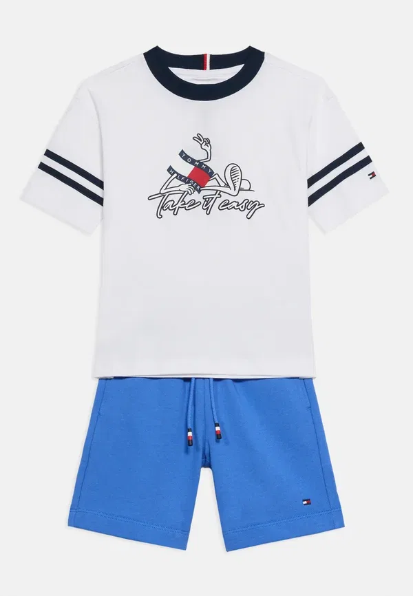 Шорты Tommy Hilfiger Take it easy set, цвет имперский синий — фото 3