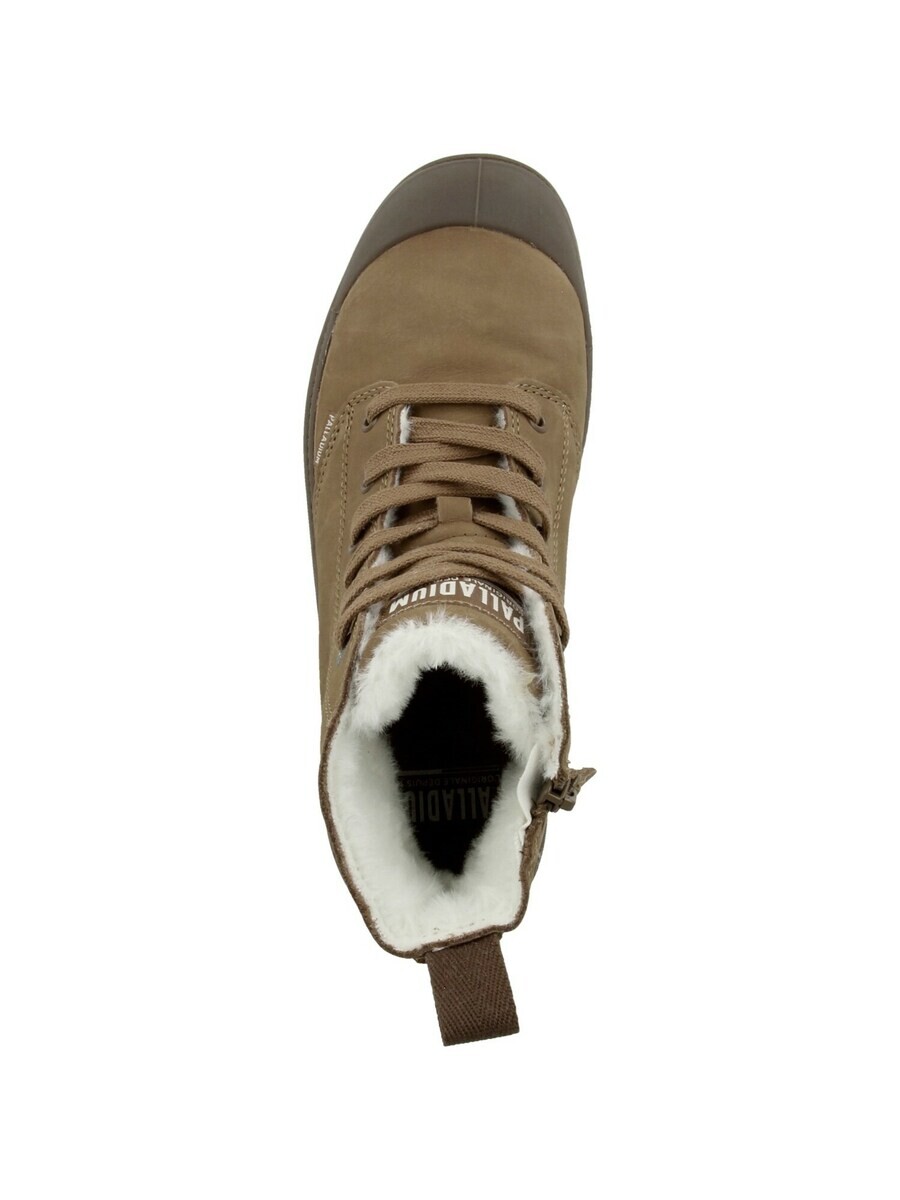 Ботильоны на шнуровке Palladium Lace-Up Ankle Boots Pampa, коричневый — фото 3