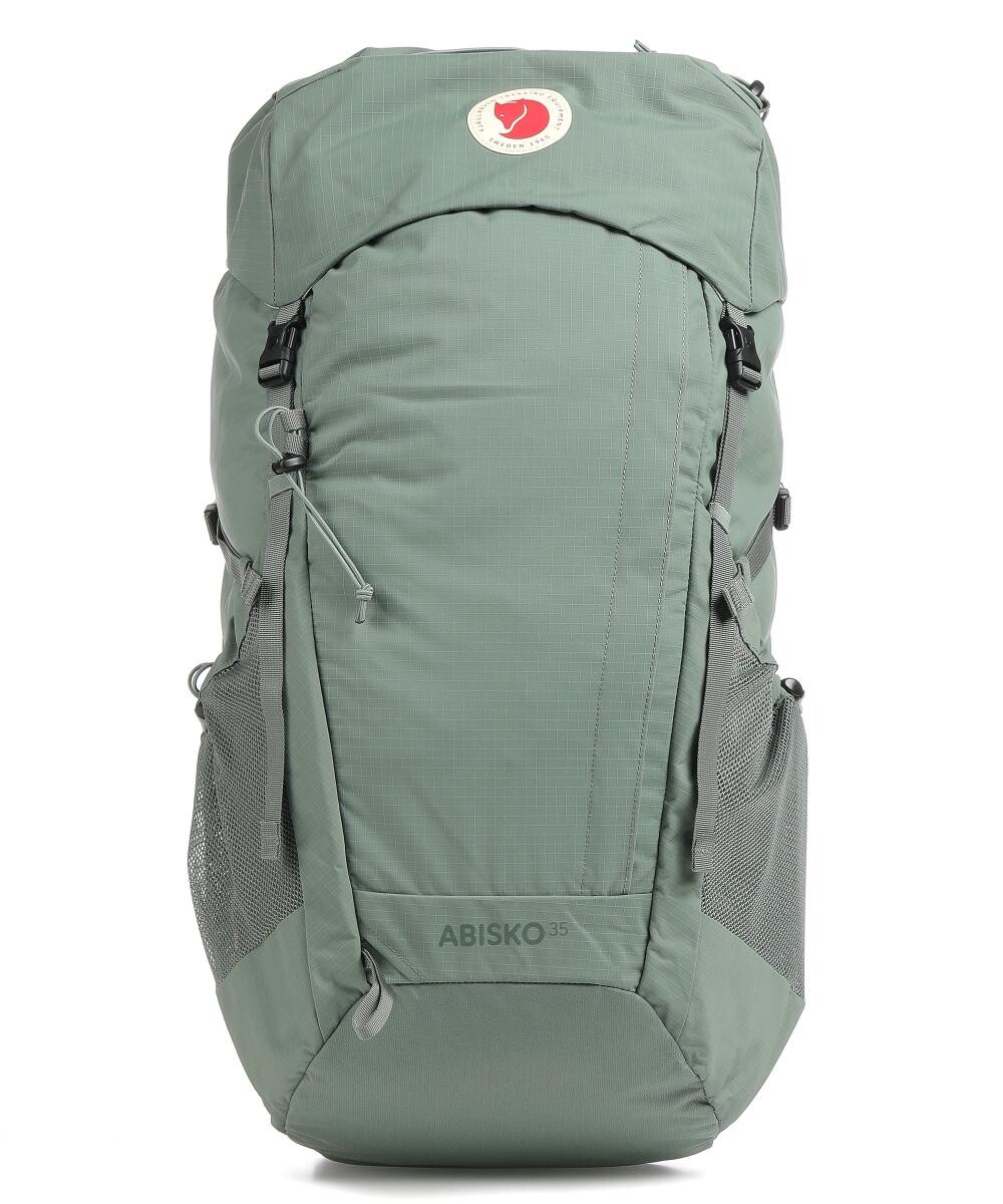 

Рюкзак походный Abiskoike 35 см/м полиамид Fjällräven, зеленый