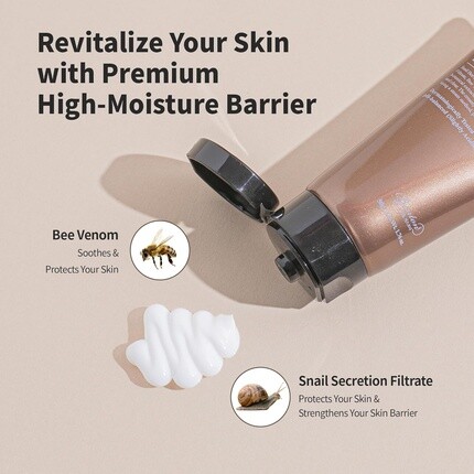 Крем для лица Benton — Snail Bee High Content Steam Cream Увлажняющий с муцином улитки с пчелиным ядом и — фото 3
