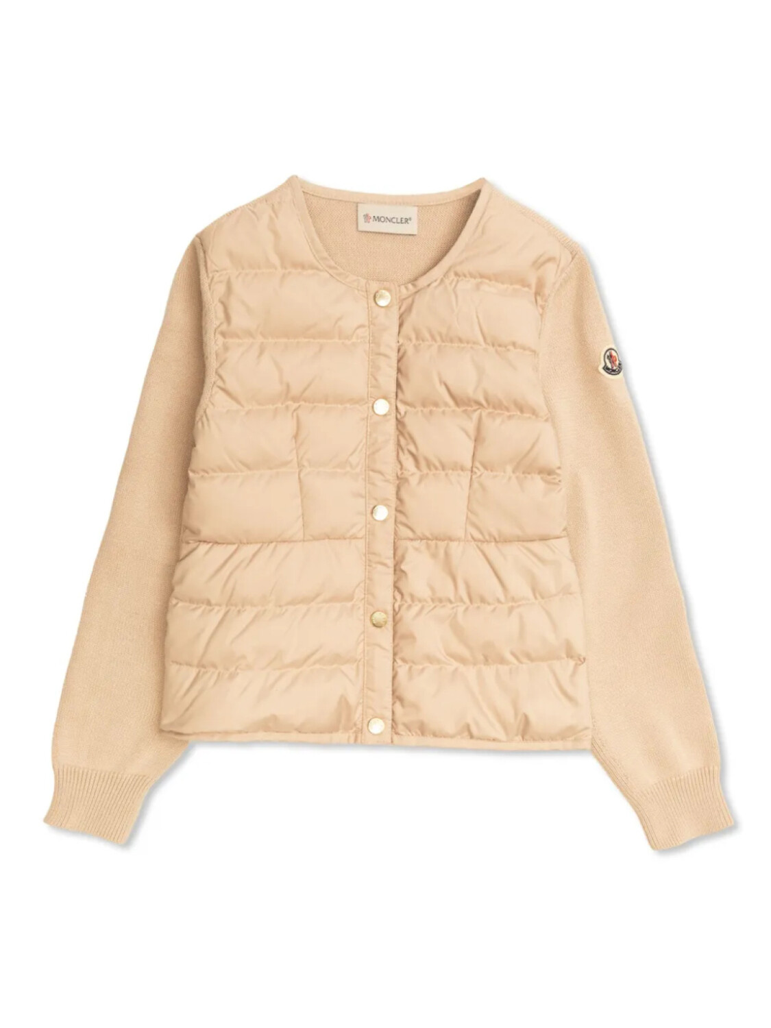 

Стеганая куртка Moncler Enfant, нейтральный