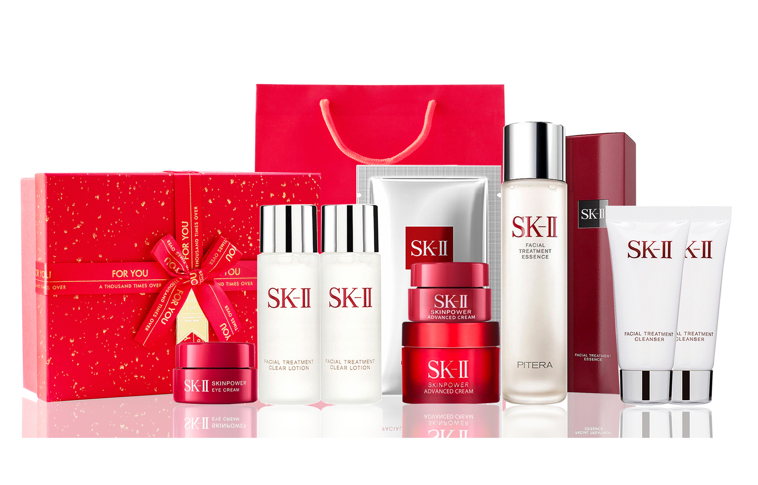 Набор для ухода за кожей SK-II Godess Essence Luxury Set with Crystal Radiance, 9 предметов — фото 3