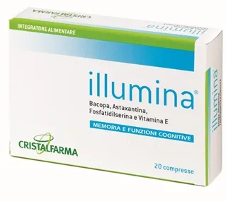 

Illumina 20 таблеток Добавка для памяти и когнитивных функций 20 таблеток Cristalfarma