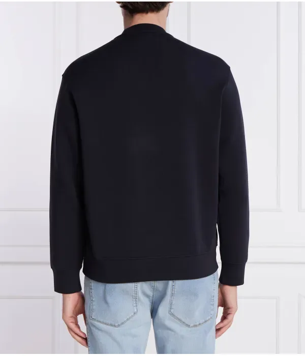 Толстовка comfort fit Emporio Armani, темно-синий — фото 4