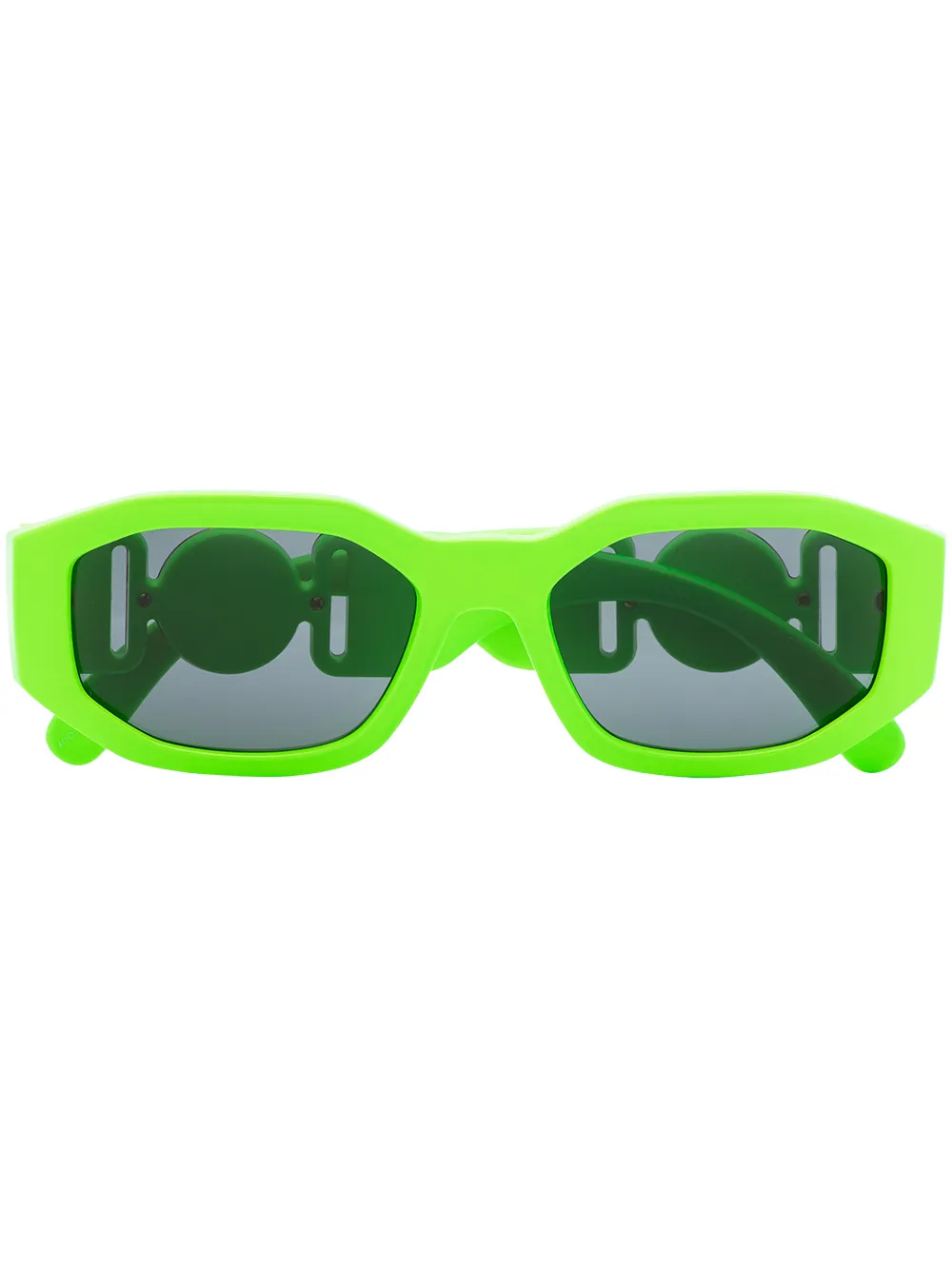 

Солнцезащитные очки Biggie с декором Medusa Versace Eyewear, зеленый