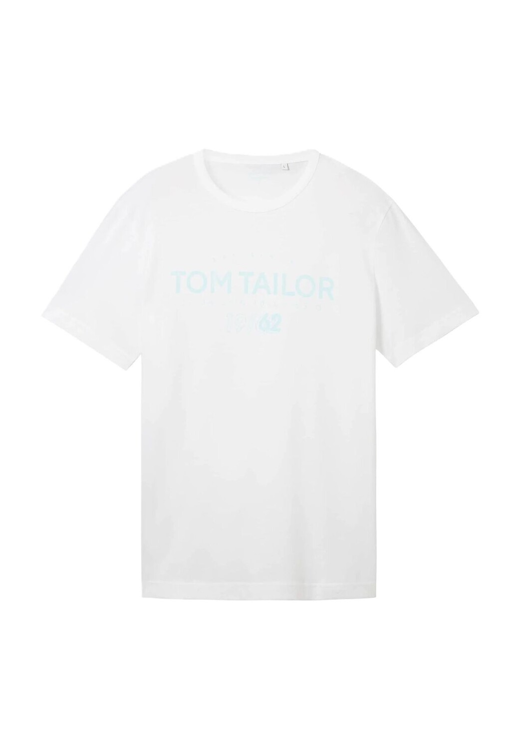 

Футболка, хлопок, мужская TOM TAILOR, белый