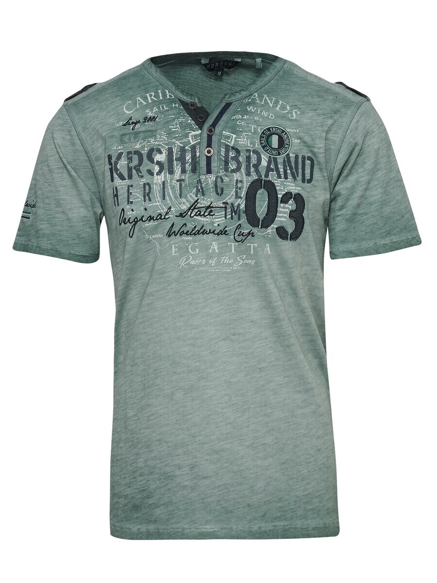 

Классическая футболка KOROSHI Shirt, цвет mottled green
