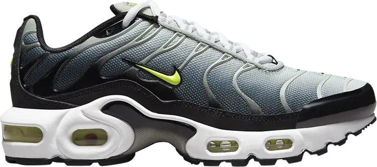 

Кроссовки Air Max Plus GS 'Black Bright Cactus', черный