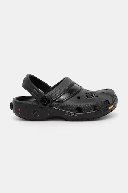 Сланцы детские с Batman Crocs, черный — фото 2