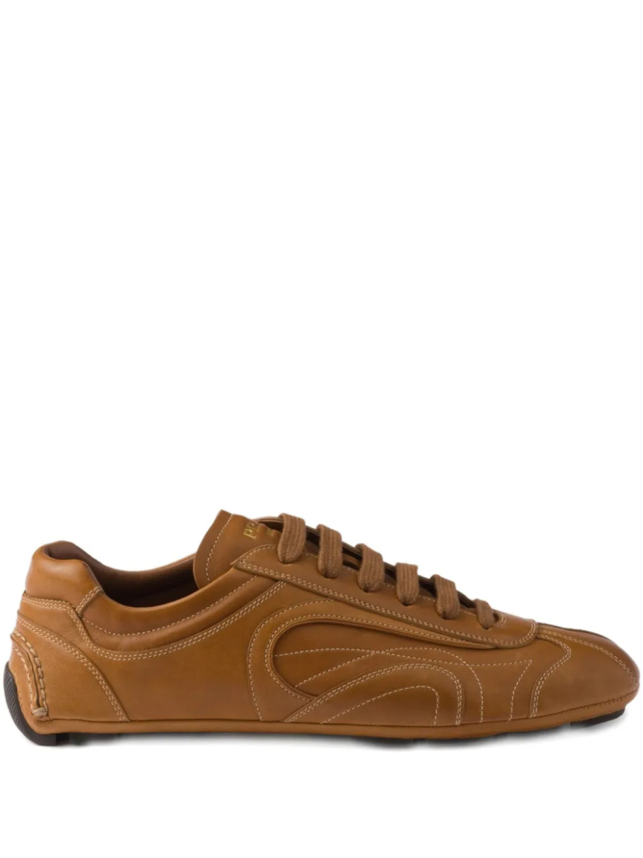 

Prada кроссовки Antiqued, коричневый