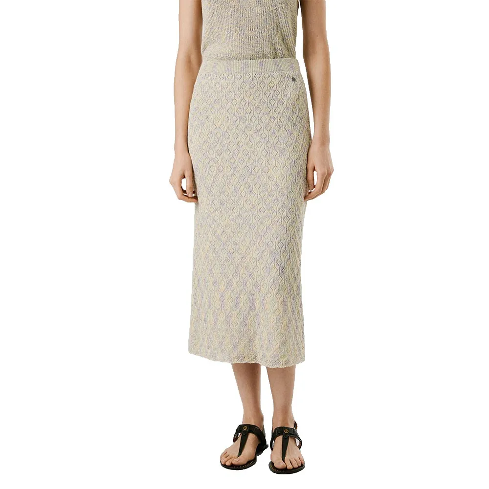 

Юбка Pepe Jeans Claire long skirt, бежевый