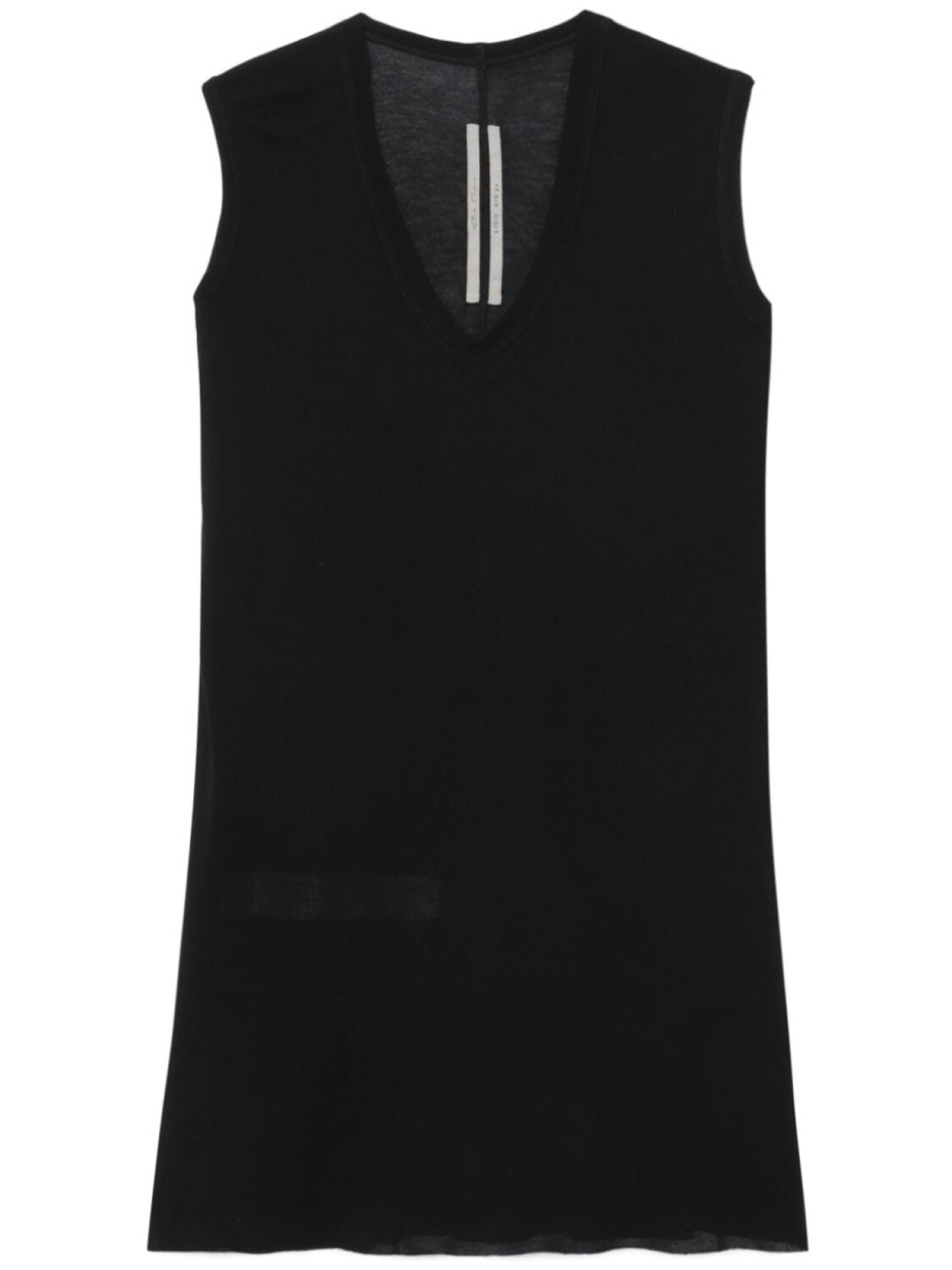 

Rick Owens топ с V-образным вырезом, черный