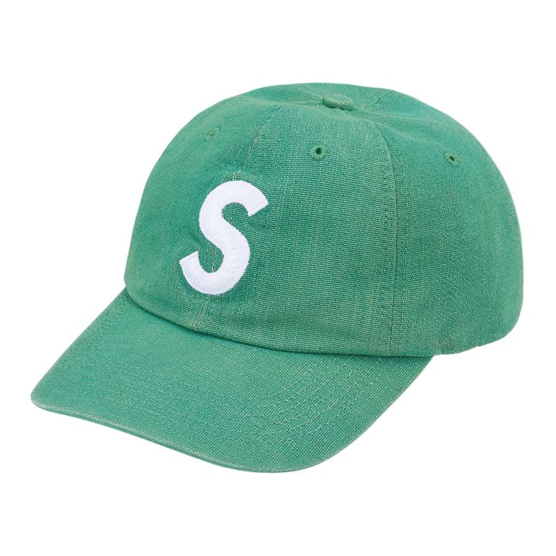 

Supreme Кепка с логотипом S из ткани кордура деним, Green