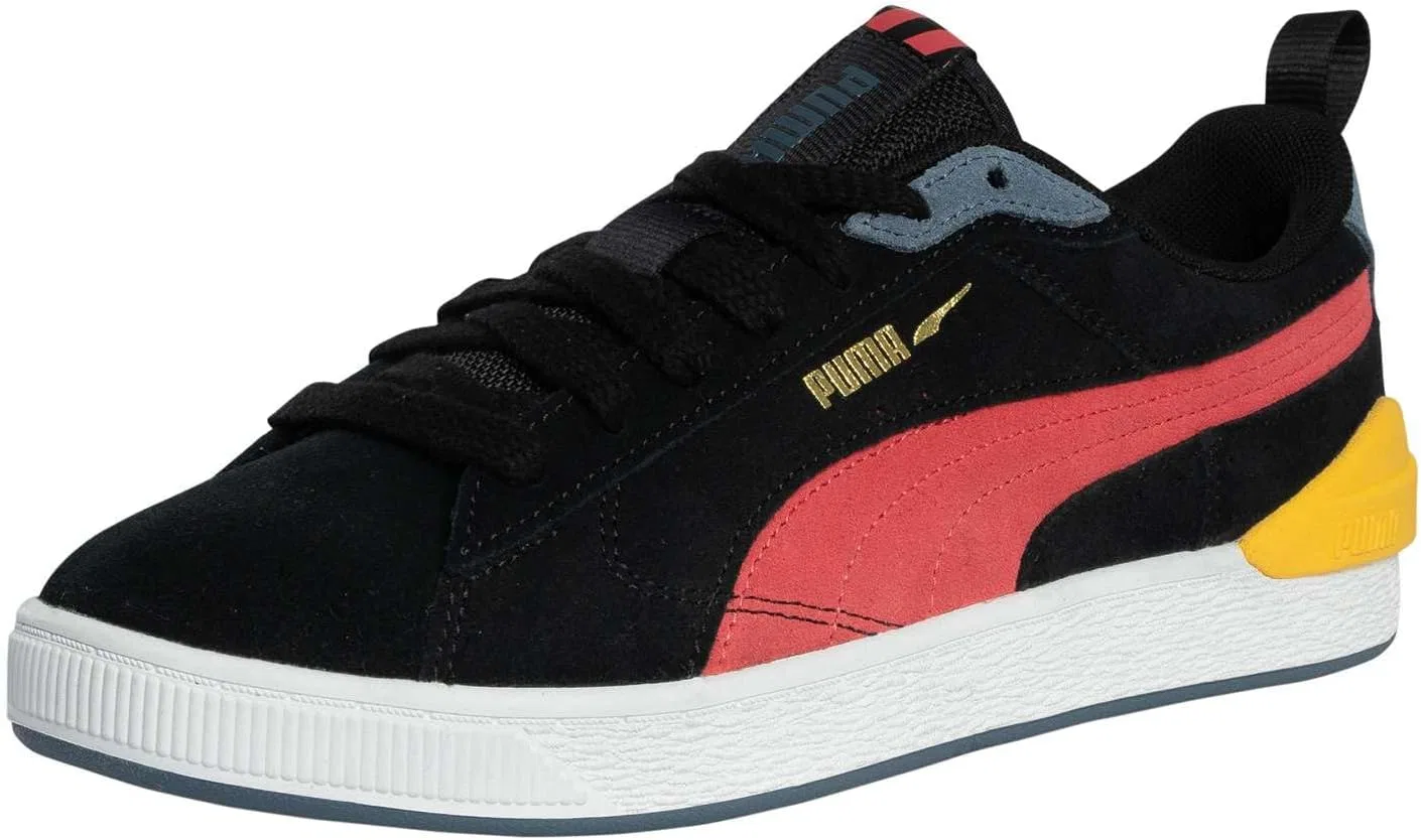 Кроссовки для легкой атлетики PUMA Suede Bloc унисекс, Black Puma Black Paradise Pink