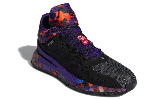 Кроссовки d rose 11 Adidas, черный — фото 3