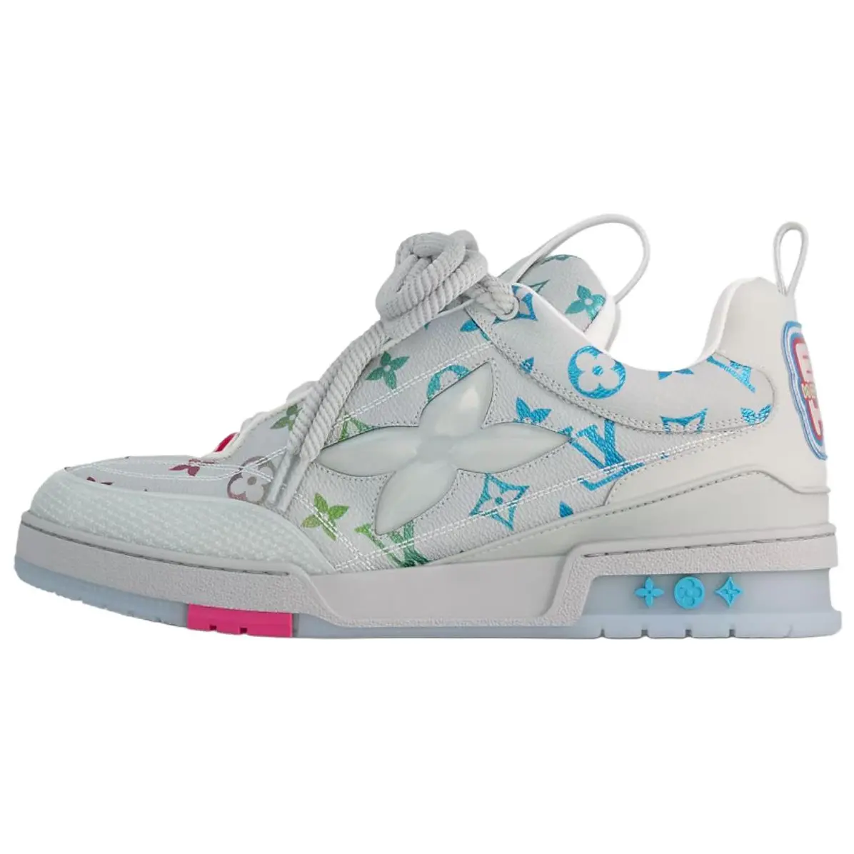 

Низкие скейтборд кроссовки Skate мужские Gray LOUIS VUITTON, Original Shoe Box Not Included