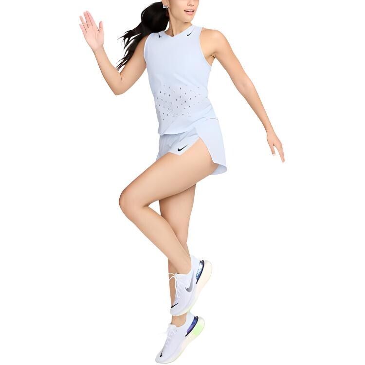 Футбольный жилет женский серый/обсидиановый Nike — фото 3