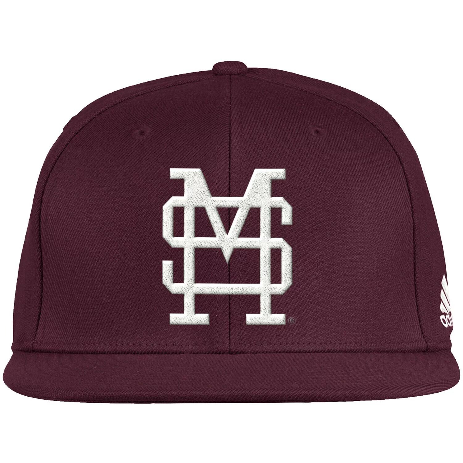 

Мужская бейсбольная кепка adidas Maroon Mississippi State Bulldogs Team On-Field