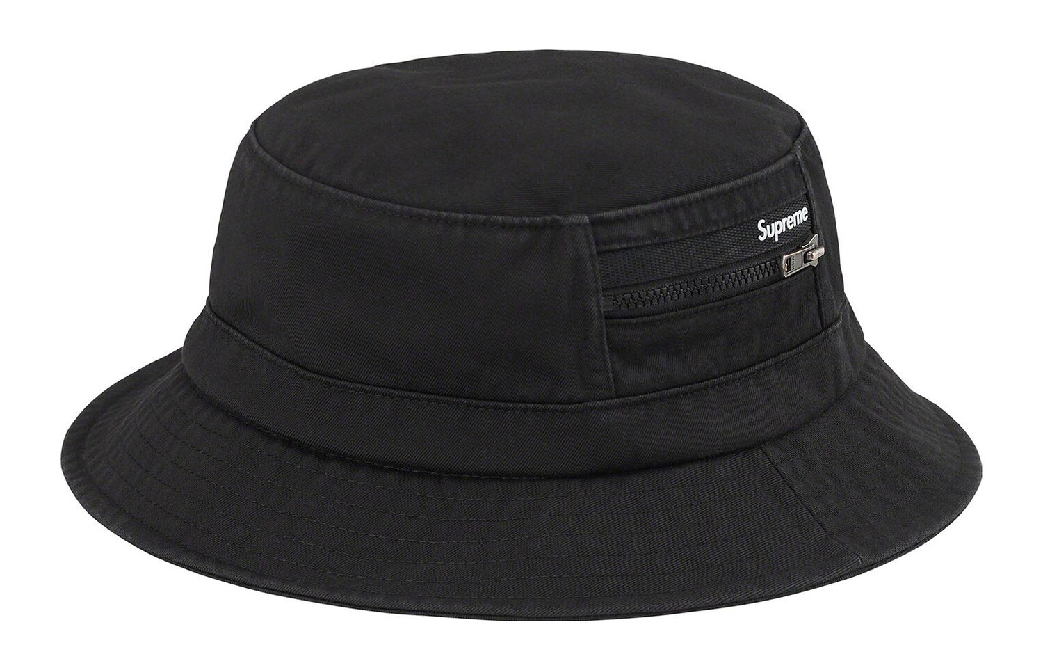 

Панама Supreme с карманом на молнии, черный