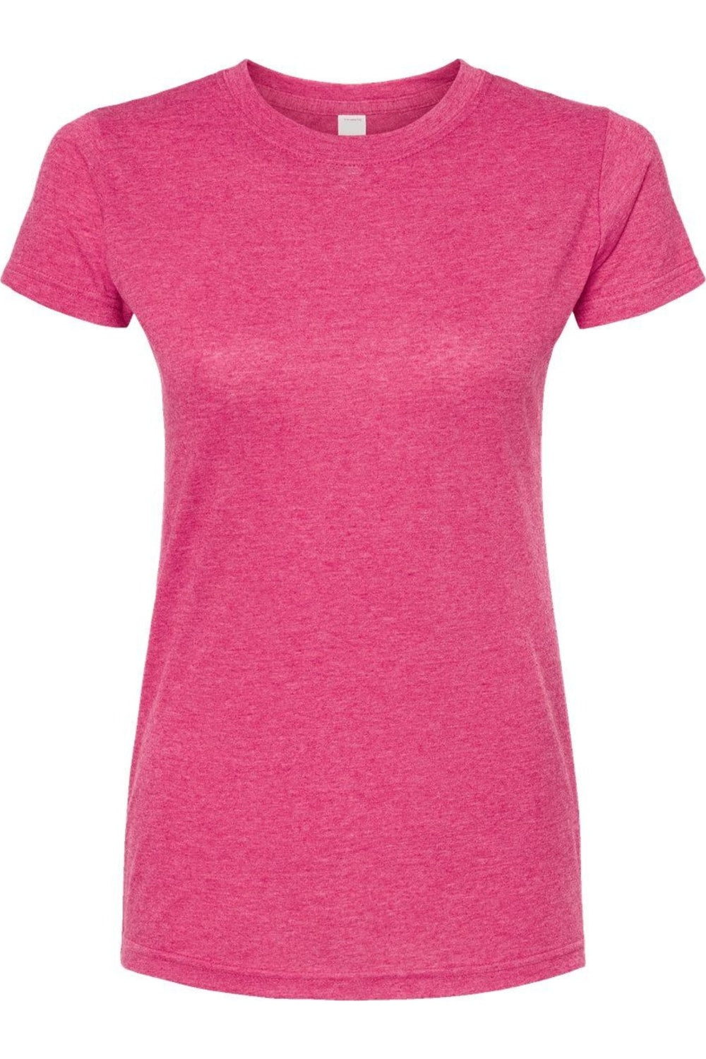 

Футболка Tultex женская облегающая Poly-Rich, цвет heather fuchsia