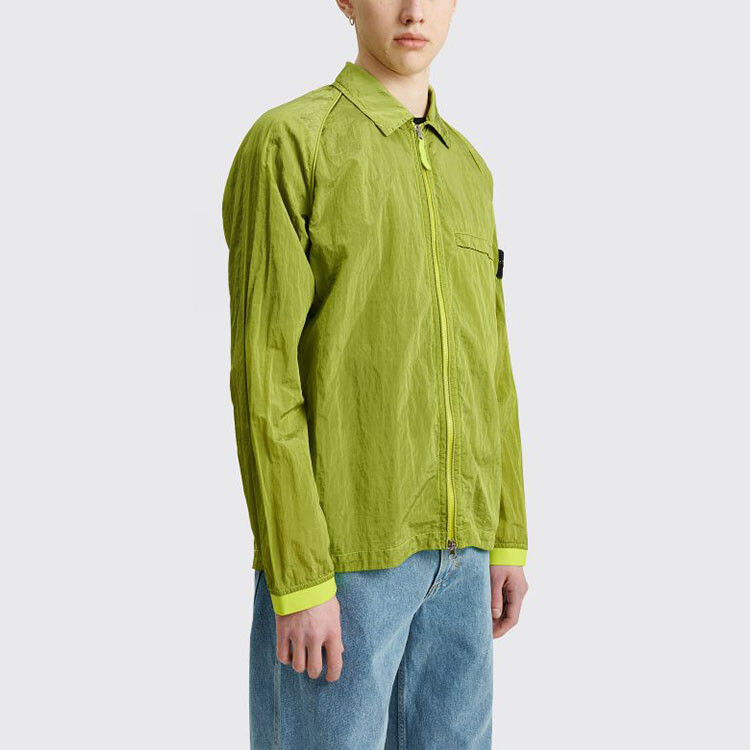 Куртка мужская лимонная Stone Island, цвет Lemon — фото 4