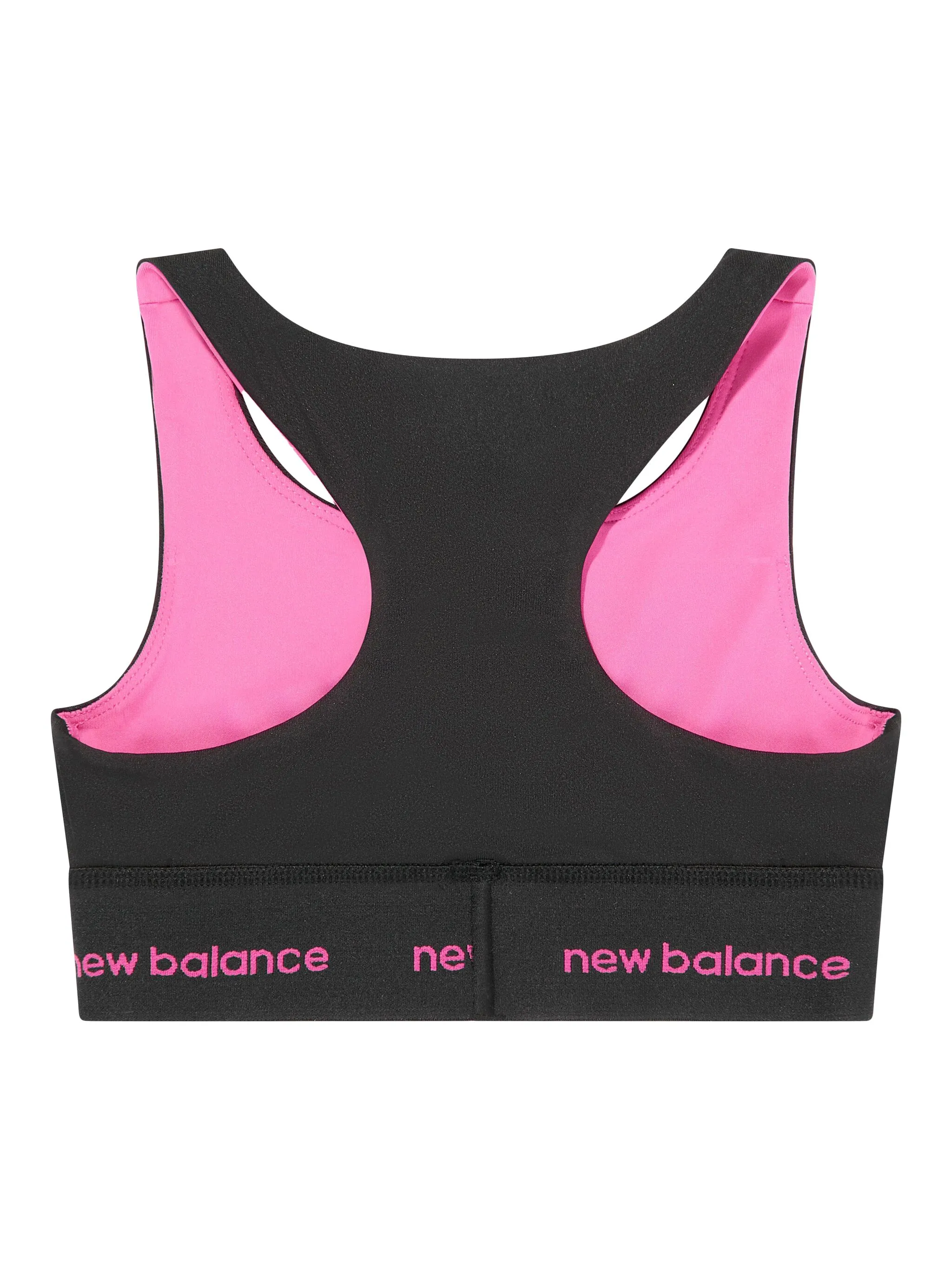 Спортивный бюстгальтер New Balance Kids, черный — фото 2