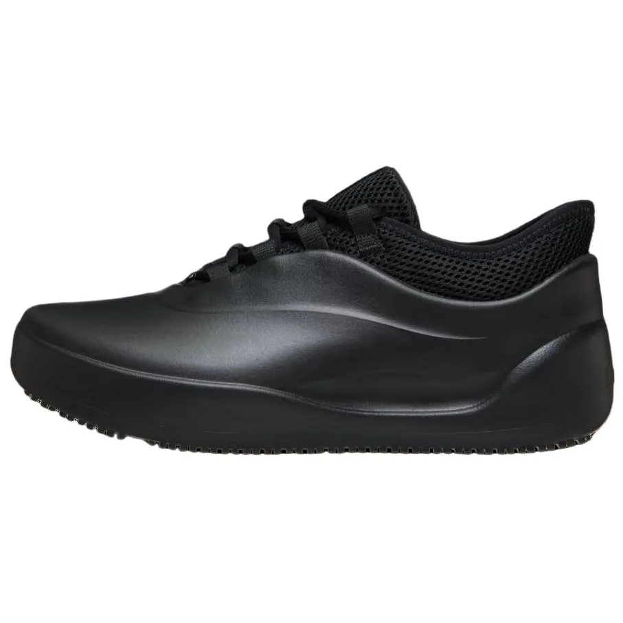 Crocs Мужские повседневные кроссовки Bistro Walk Low Top из полиэстера черные