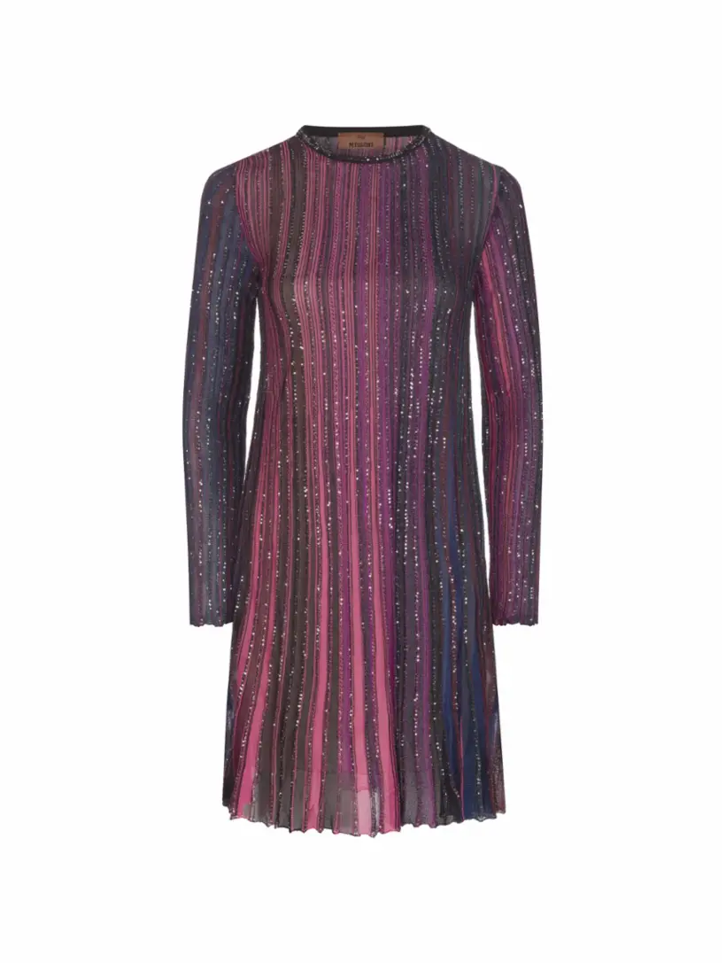 

Мини-платье с пайетками Missoni, мультиколор