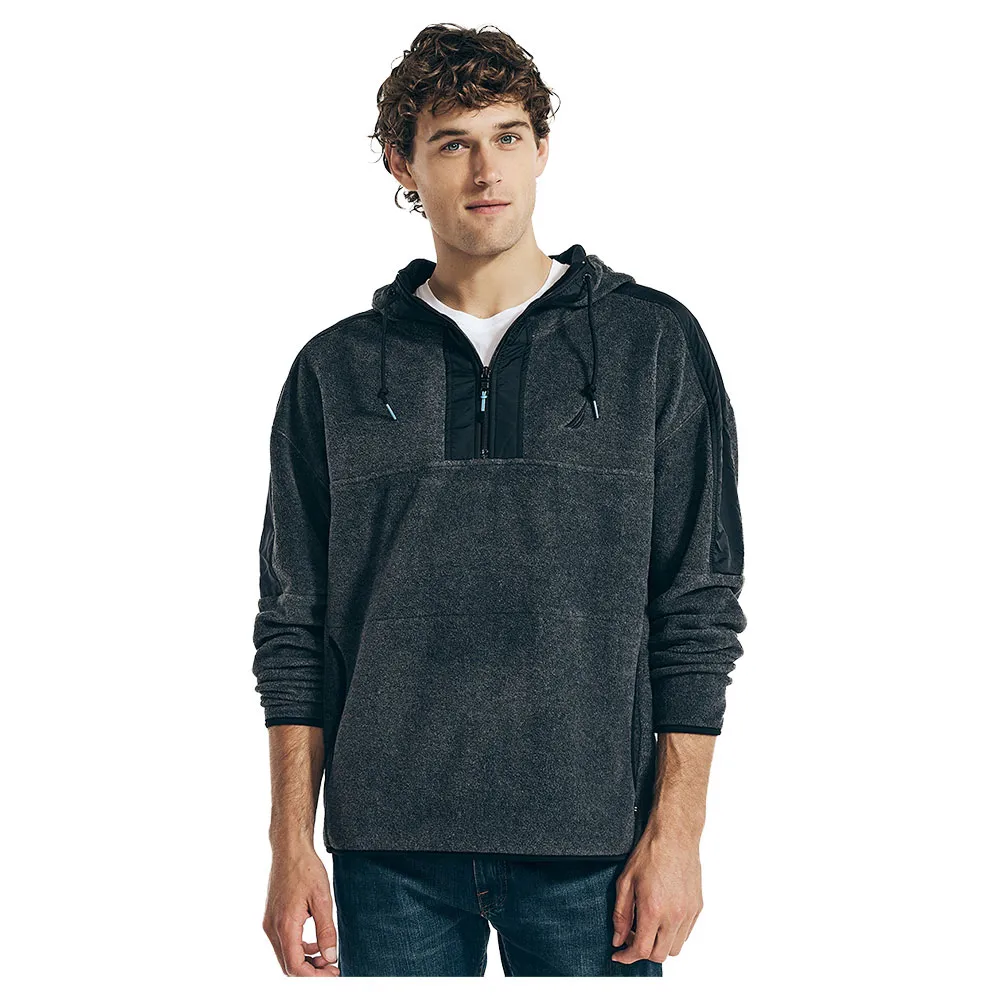 

Толстовка Nautica KR2772 half zip, серый