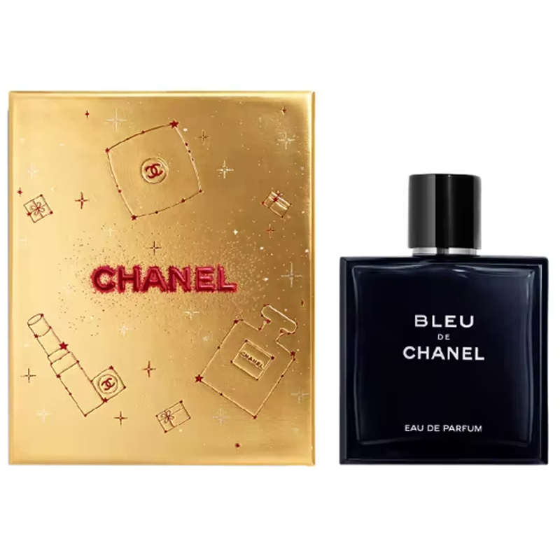 CHANEL Мужской парфюм Azure Men 2022 Christmas Edition, деревянный туалетный парфюм, 100 мл, грейпфрут и ладан — фото 3