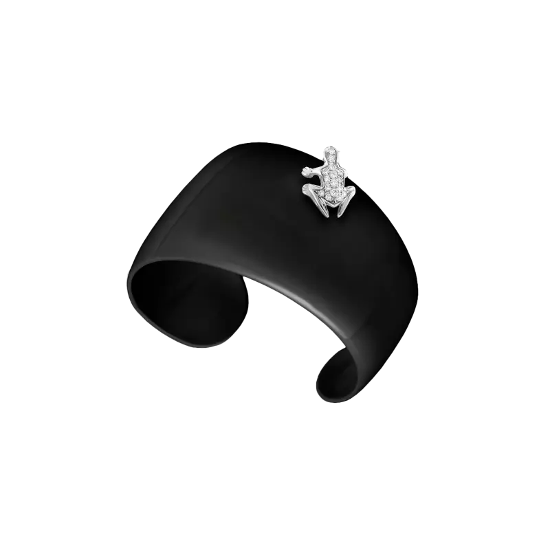 

Браслет happy frog cuff черно-белый - dhf03brtnbbdi DADA ARRIGONI