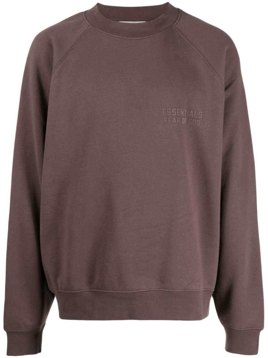 

FEAR OF GOD ESSENTIALS толстовка с круглым вырезом, коричневый