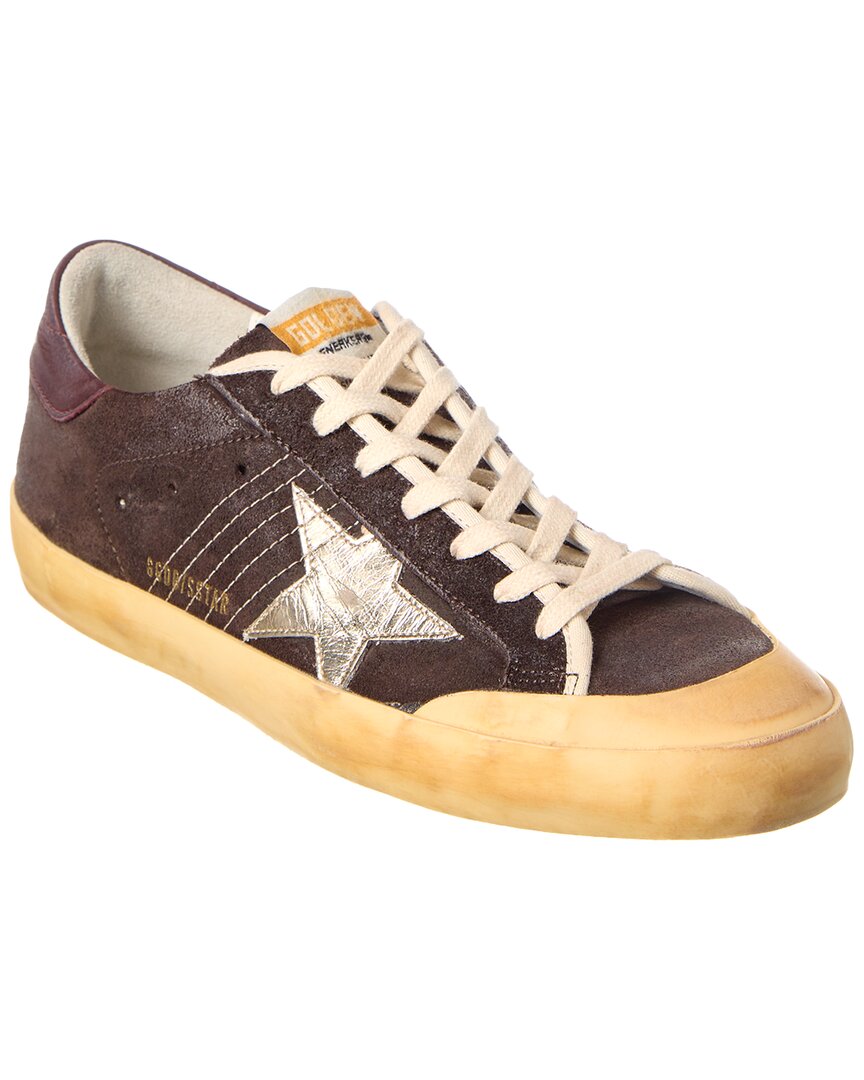 

Замшевые кроссовки Golden Goose Superstar