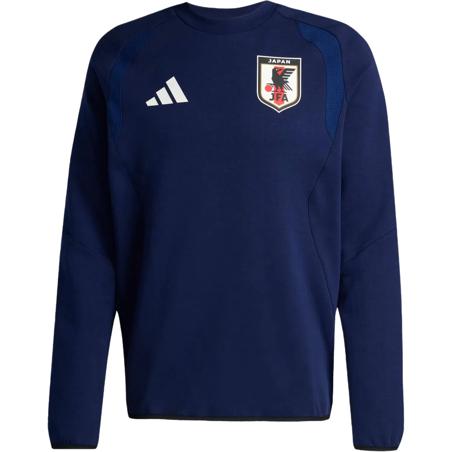 Свитшот мужской темно-синий crew neck moderate Adidas, Dark Blue