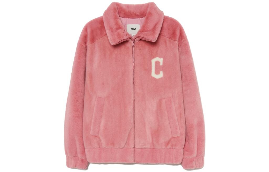 

Куртка команды Varsity Cleveland Guardians унисекс розового цвета Mlb, розовый