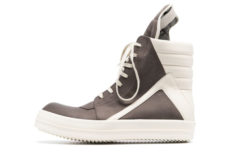 

Geobasket Скейтбординг Обувь Мужская Высокая Белый/Серый Rick Owens