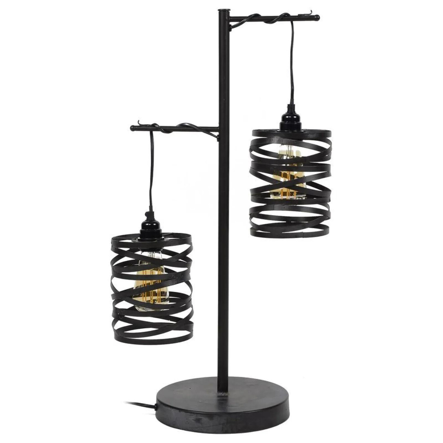 

Настольная лампа famlights, 23x37x70 см, серый