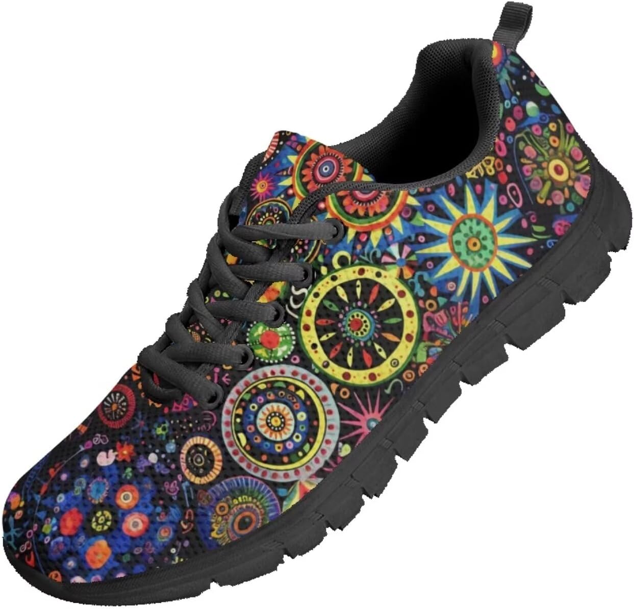 

Мужские кроссовки Funnydude Funny Print для бега, легкие и комфортные на осень, с шнуровкой, для спортзала, Paisley