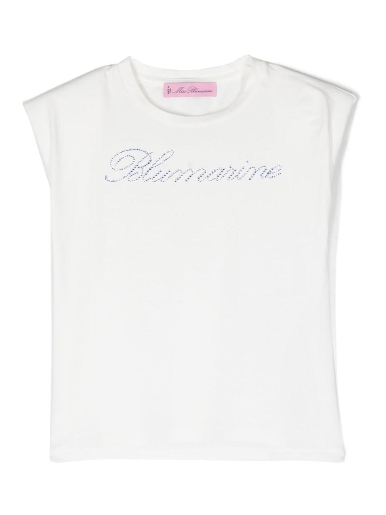 

Miss Blumarine футболка с логотипом, белый