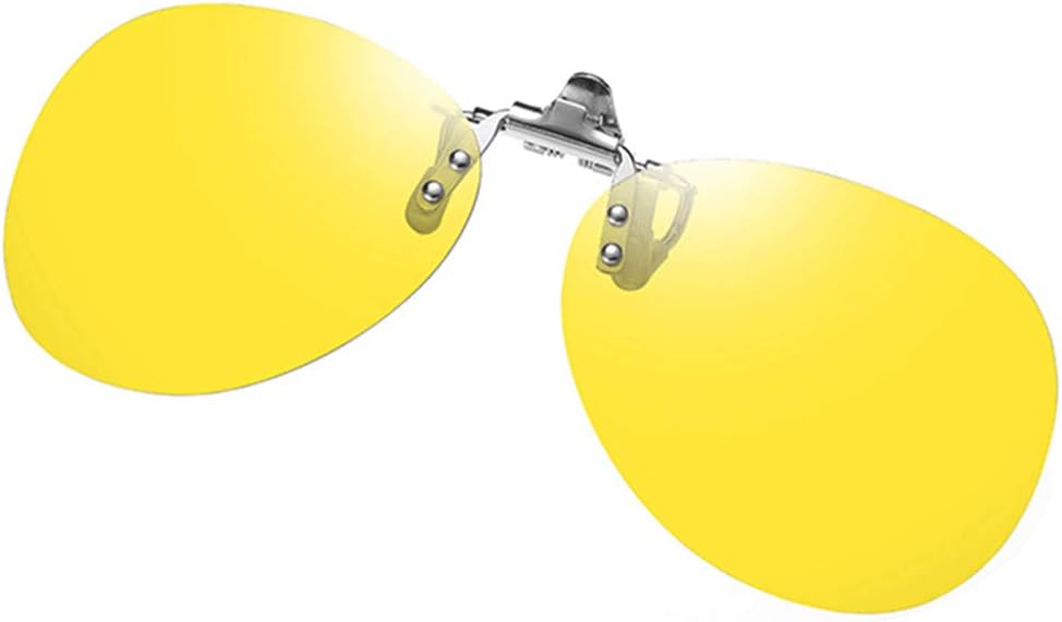 

Поляризованные солнцезащитные очки-авиаторы с зажимом, антибликовым покрытием, защитой от УФ-излучения, надеваются поверх очков с диоптриями FF FRAZALA, Yellow for Night Vision