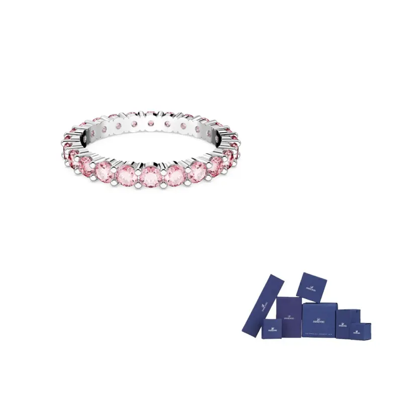 

Кубический цирконий, родированное кольцо Women's Swarovski