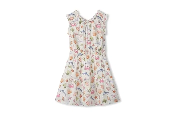 Платье с морскими коньками Vintage Sea Life Hatley Kids, Cami Lace — фото 2